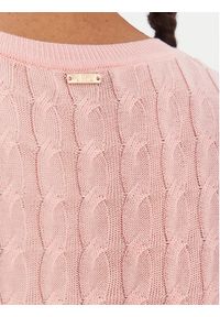 Fracomina Sweter FR26ST7031K547R9 Koralowy Regular Fit. Kolor: pomarańczowy #5