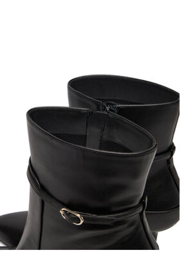 Liu Jo Botki Demi 06 SF5005 P0102 Czarny. Kolor: czarny. Materiał: skóra