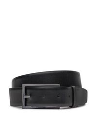Calvin Klein Pasek Męski Adj/Rev Slim Frame Mono 35Mm K50K511355 Czarny. Kolor: czarny. Materiał: skóra