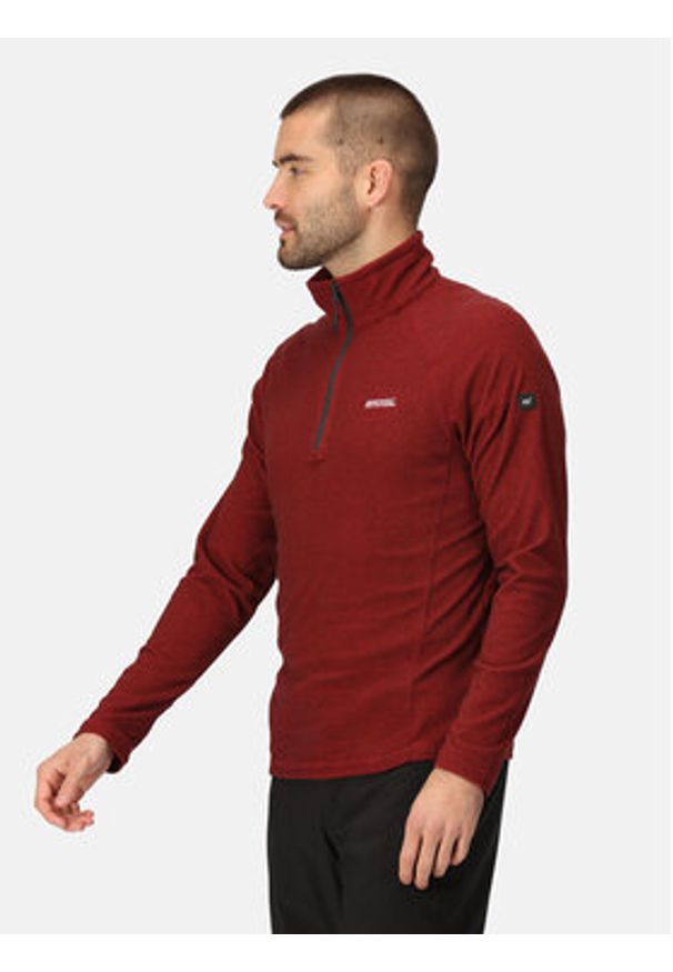 Regatta Polar Montes RMA212 Czerwony Regular Fit. Kolor: czerwony. Materiał: polar, syntetyk