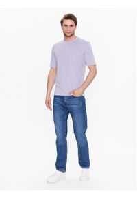 Sisley T-Shirt 3096S101J Fioletowy Regular Fit. Kolor: fioletowy. Materiał: bawełna #4