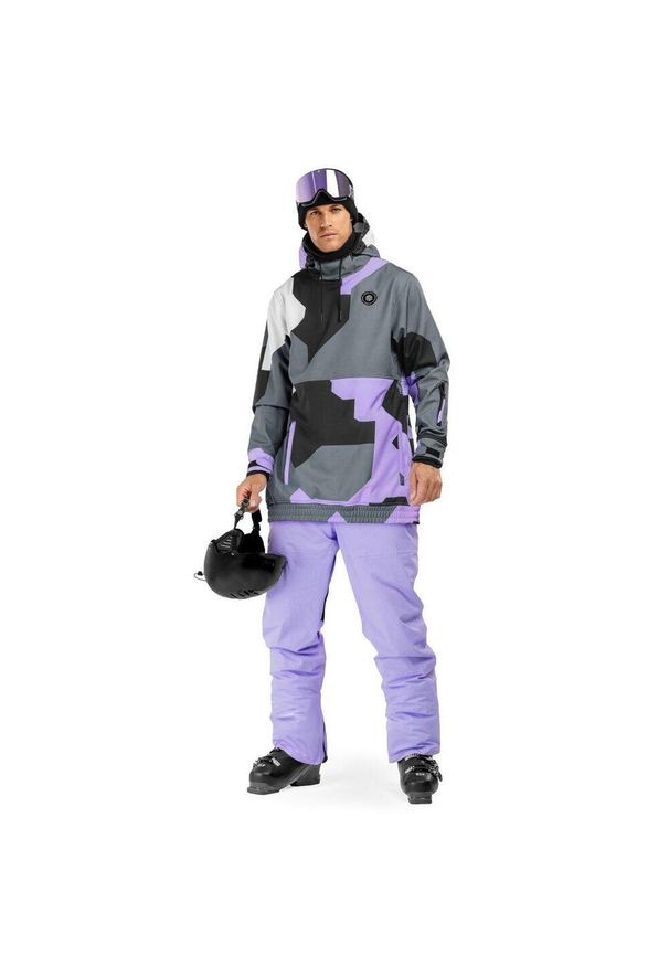 SIROKO - Męskie spodnie snowboardowe Sporty zimowe Siroko P1 Killy. Kolor: niebieski. Sezon: zima. Sport: snowboard