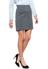 Tom Tailor - DAMSKA SPÓDNICA TOM TAILOR FAKE VELOUR LEATHER SKIRT #5