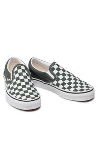 Vans Tenisówki Classic Slip-On VN0A33TB9HO1 Zielony. Zapięcie: bez zapięcia. Kolor: zielony. Materiał: materiał #3