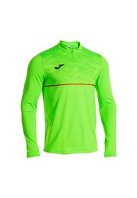 Bluza do biegania męska Joma Record III. Kolor: zielony