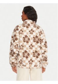 Roxy Polar Jive Talking ERJPF03208 Beżowy Oversize. Kolor: beżowy. Materiał: syntetyk #5