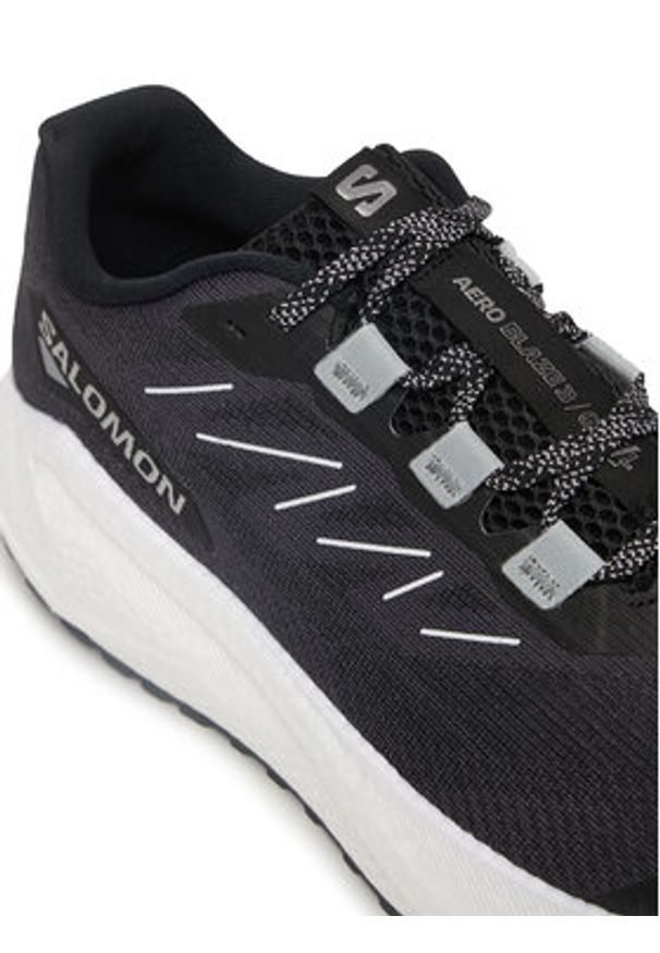 salomon - Salomon Buty do biegania Aero Blaze 3 Grvl L47914900 Czarny. Kolor: czarny. Materiał: materiał