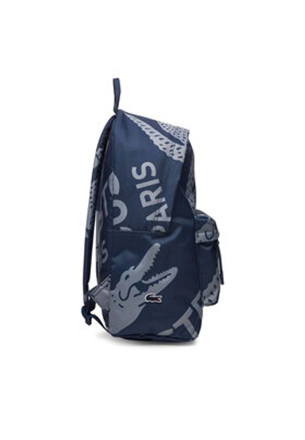 Lacoste Plecak NU4969NZ Granatowy. Kolor: niebieski. Materiał: materiał