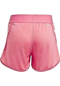 Spodenki treningowe dla dzieci Adidas G A.R 3S. Kolor: różowy. Materiał: poliester