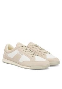 BOSS Sneakersy Nitan 50557883 Beżowy. Kolor: beżowy. Materiał: skóra, zamsz #6