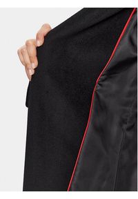 MAX&Co. Płaszcz wełniany Longrun 40149523 Czarny Regular Fit. Kolor: czarny. Materiał: wełna #3