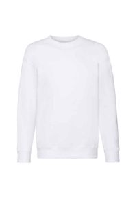FRUIT OF THE LOOM - Sweter Premium Dla Dzieci. Kolor: biały