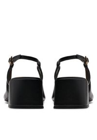 Clarks Czółenka Nyta45 Sling 26181320 Czarny. Kolor: czarny. Materiał: skóra
