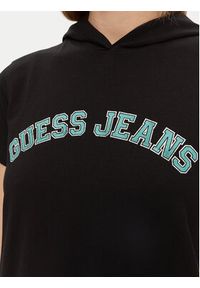 Guess T-Shirt W5GP28 J1314 Czarny Regular Fit. Kolor: czarny. Materiał: bawełna