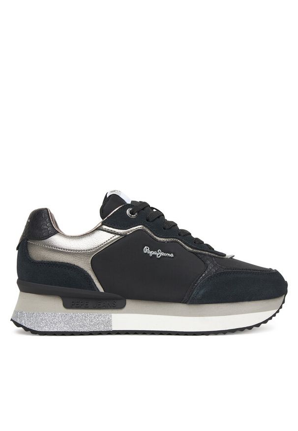 Sneakersy Pepe Jeans. Kolor: czarny