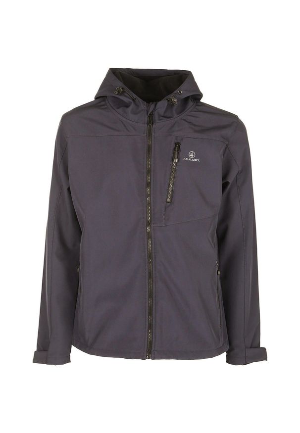 ZOTAL LABORATORIOS - Męska kurtka softshell Athl. DPT. Hermes. Kolor: niebieski. Materiał: softshell. Sport: turystyka piesza