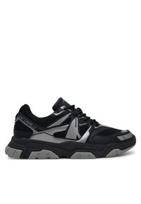 Just Cavalli Sneakersy 78QA3SH6 ZSC49 Czarny. Kolor: czarny. Materiał: materiał