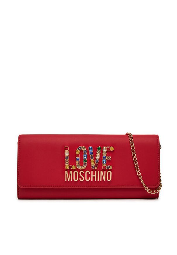 Love Moschino - LOVE MOSCHINO Torebka JC4335PP0IKJ0500 Czerwony. Kolor: czerwony. Materiał: skórzane