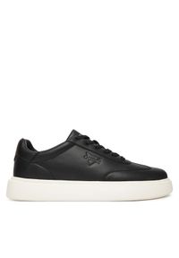 Guess Sneakersy FMFPLA LEA12 Czarny. Kolor: czarny. Materiał: skóra