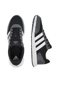 Adidas - adidas Sneakersy RUN50S IF1553 Czarny. Kolor: czarny. Materiał: materiał. Sport: bieganie