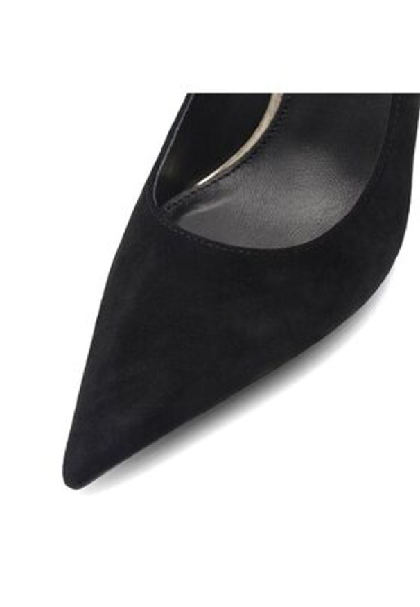 Gino Rossi Szpilki SEIA-V1299-08-4-S Czarny. Kolor: czarny. Materiał: zamsz, skóra. Obcas: na szpilce