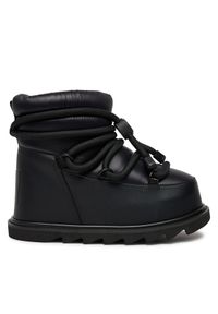 United Nude Botki Zembla Artic Womens 1088701190 Czarny. Kolor: czarny. Materiał: materiał #1