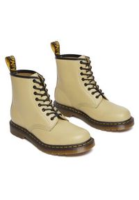 Dr. Martens Glany 1460 Smooth Beżowy. Kolor: beżowy. Materiał: skóra