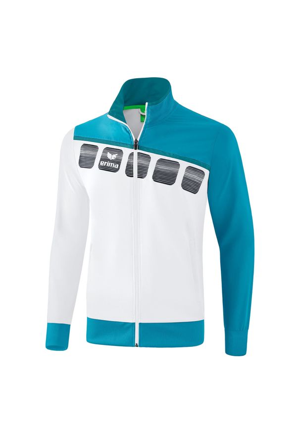 ERIMA - Kurtka prezentowa dla dzieci Erima 5-C. Kolor: wielokolorowy, niebieski, biały. Sport: fitness, piłka ręczna