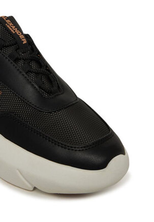 Alexander Smith Sneakersy Eclipse ALBCEPW-9654-BLK Czarny. Kolor: czarny. Materiał: skóra