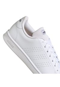 Adidas - Buty adidas Advantage Base Court M GW2064 białe. Okazja: na co dzień. Zapięcie: sznurówki. Kolor: biały. Materiał: guma, syntetyk, skóra. Szerokość cholewki: normalna. Model: Adidas Advantage #5