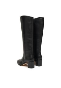 Lauren Ralph Lauren - LAUREN RALPH LAUREN Kozaki Charly Bo Tal 802967813001 Czarny. Kolor: czarny. Materiał: skóra