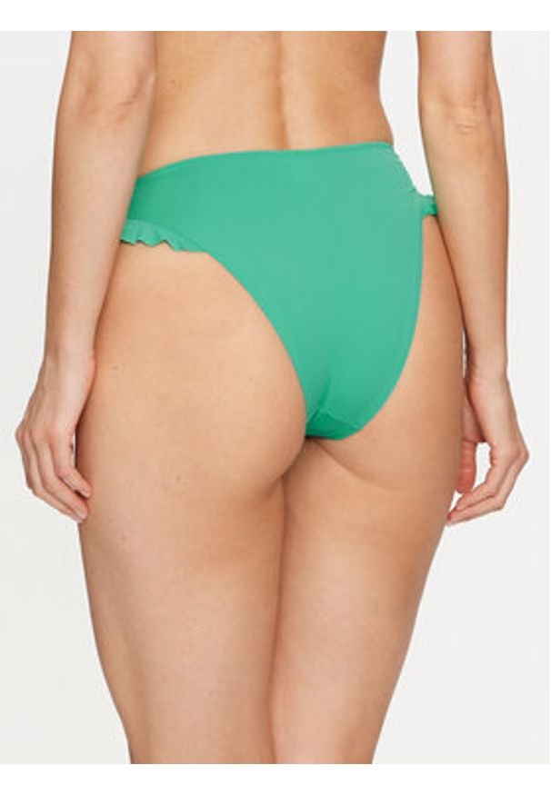 United Colors of Benetton - United Colors Of Benetton Dół od bikini 3P5H5S03E Zielony. Kolor: zielony. Materiał: syntetyk