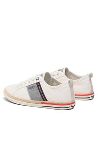 Pepe Jeans Espadryle Maoui Tape PMS30917 Biały. Kolor: biały. Materiał: materiał #6