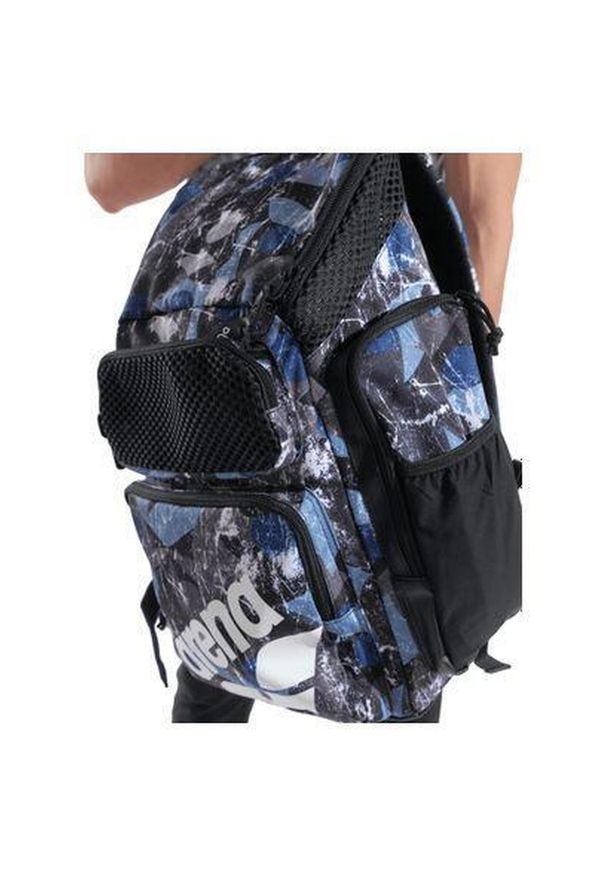 Plecak Sportowy Arena One Go Backpack 45L Limited. Kolor: czarny, niebieski, wielokolorowy, biały. Styl: sportowy