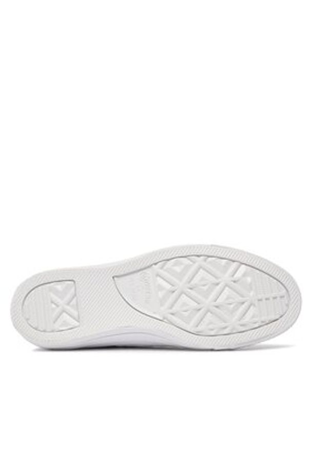 Converse Trampki Chuck Taylor All Star Ox 136823C Biały. Kolor: biały. Materiał: skóra