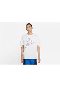 Koszulka sportowa męska Nike Oc 90. Kolor: biały. Długość rękawa: krótki rękaw. Długość: krótkie. Sport: fitness