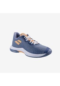 Buty halowe do badmintona damskie Babolat Shadow Spirit 2. Materiał: kauczuk. Szerokość cholewki: normalna