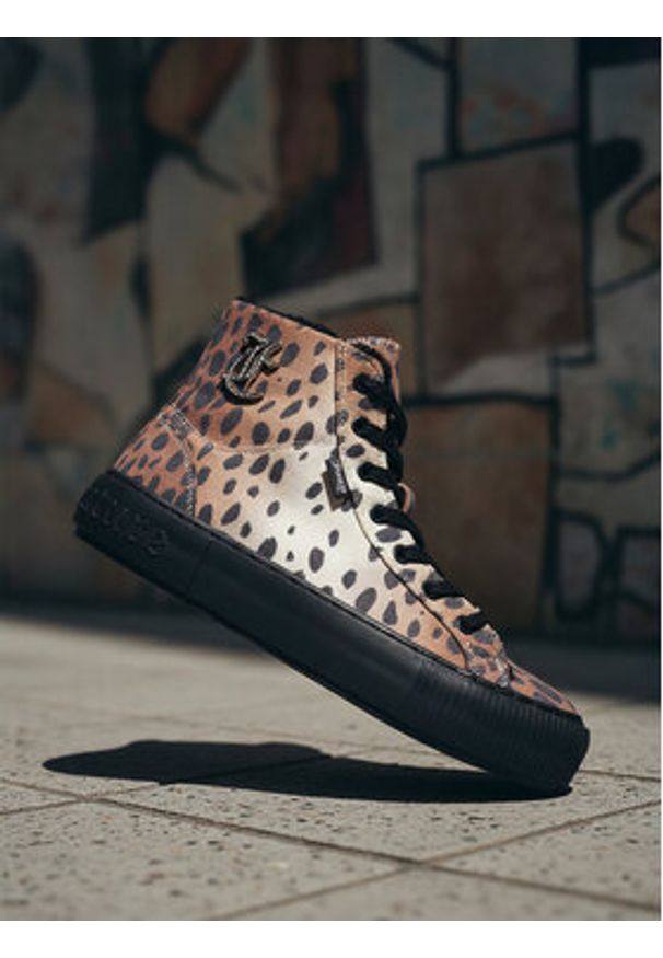 Juicy Couture Sneakersy CEO-VSJU007 Brązowy. Kolor: brązowy. Materiał: materiał