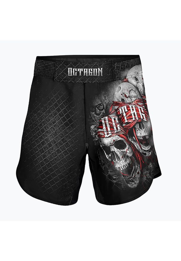 OCTAGON - Spodenki treningowe męskie Octagon The Rules MMA. Kolor: czarny