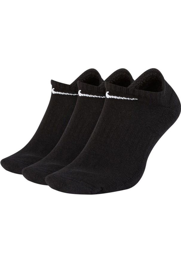 Skarpety Nike U Cush NS 3Pack sporotwe. Kolor: czarny. Sport: piłka nożna