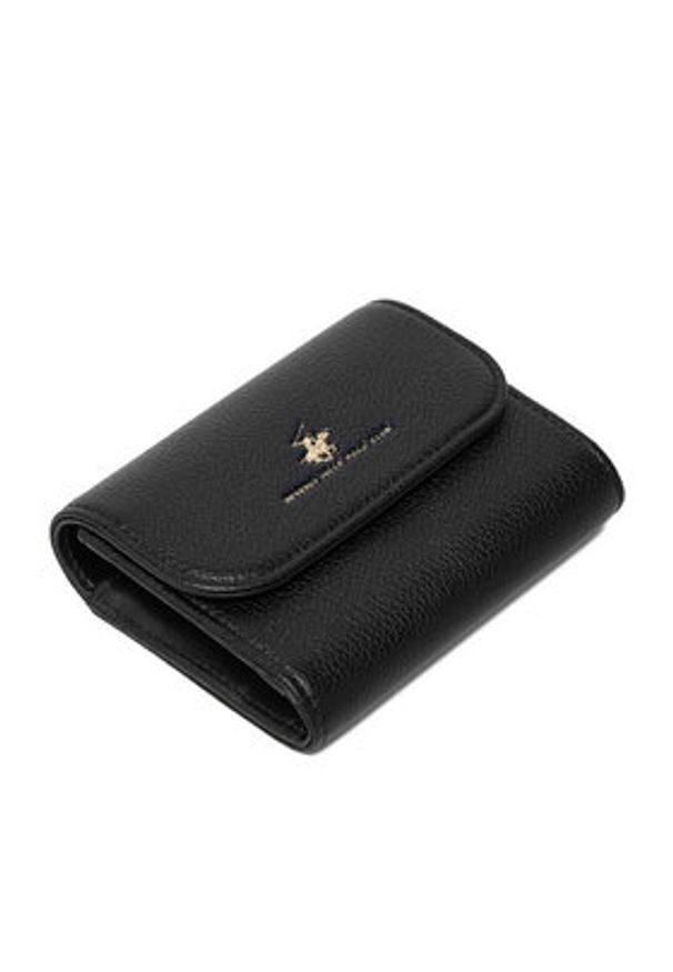 Beverly Hills Polo Club Portfel CWBEO-BHPC-W1-002-SS26 Czarny. Kolor: czarny. Materiał: materiał