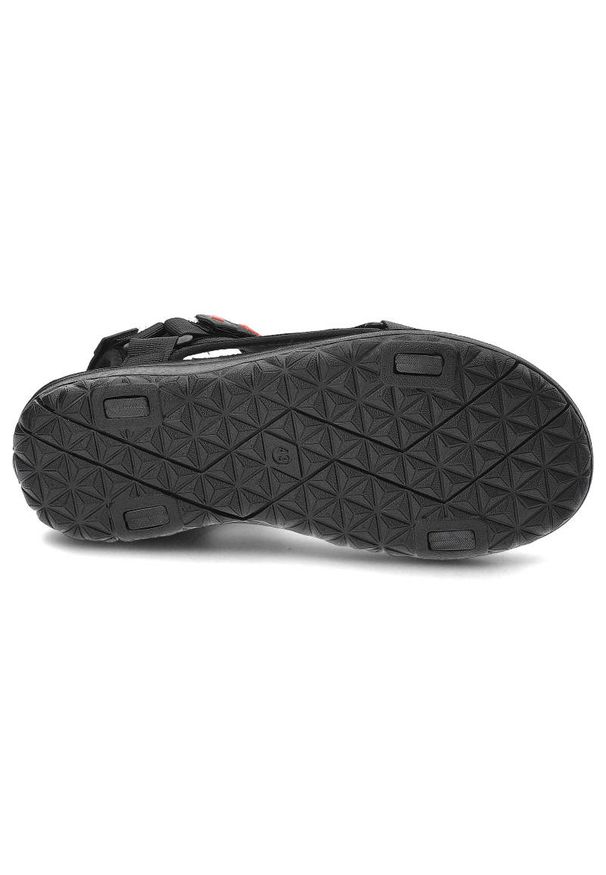 Czarne Sandały Lee Cooper Wygodne Buty Na Lato. Kolor: czarny. Materiał: materiał. Sezon: lato. Styl: elegancki