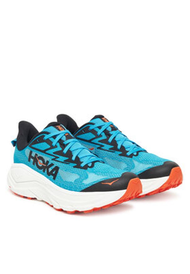 HOKA - Hoka Buty do biegania Challenger 8 1168716 Niebieski. Kolor: niebieski. Materiał: materiał