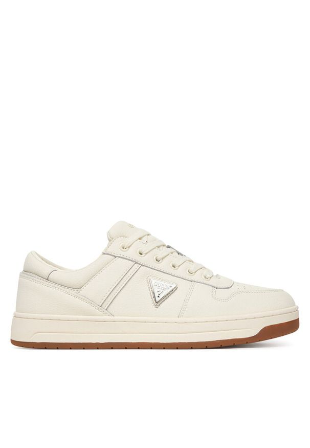 Sneakersy Guess. Kolor: beżowy