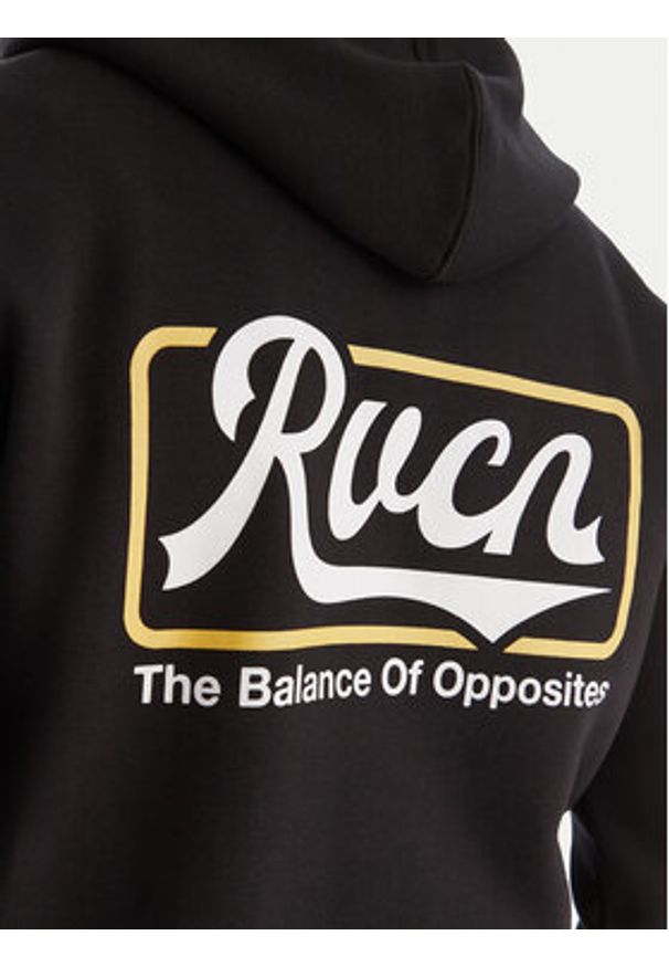 RVCA Bluza Frame Up 23A413506 Czarny Regular Fit. Kolor: czarny. Materiał: bawełna