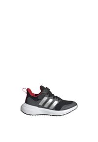 Buty do chodzenia dla dzieci Adidas FortaRun 2.0 Cloudfoam Elastic Lace. Kolor: szary, wielokolorowy, czarny, czerwony. Materiał: materiał. Model: Adidas Cloudfoam. Sport: turystyka piesza #1
