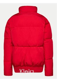 Calvin Klein Jeans Plus Kurtka puchowa J20J220151 Czerwony Relaxed Fit. Kolor: czerwony. Materiał: syntetyk #3