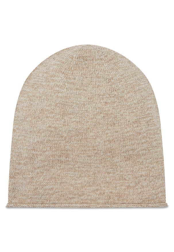 Czapka Weekend Max Mara Caimano 557607246 Sand 006. Kolor: beżowy. Materiał: materiał, kaszmir