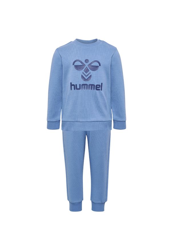 Dres dla chłopca Hummel Larine. Okazja: na uczelnię. Kolor: niebieski. Materiał: dresówka