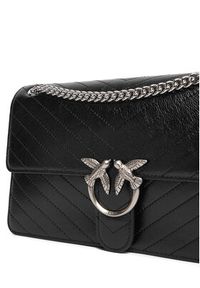 Pinko - PINKO Torebka Love One Light Classic AI 25-26 PLTT 106174 A2JC Czarny. Kolor: czarny. Materiał: skórzane #5